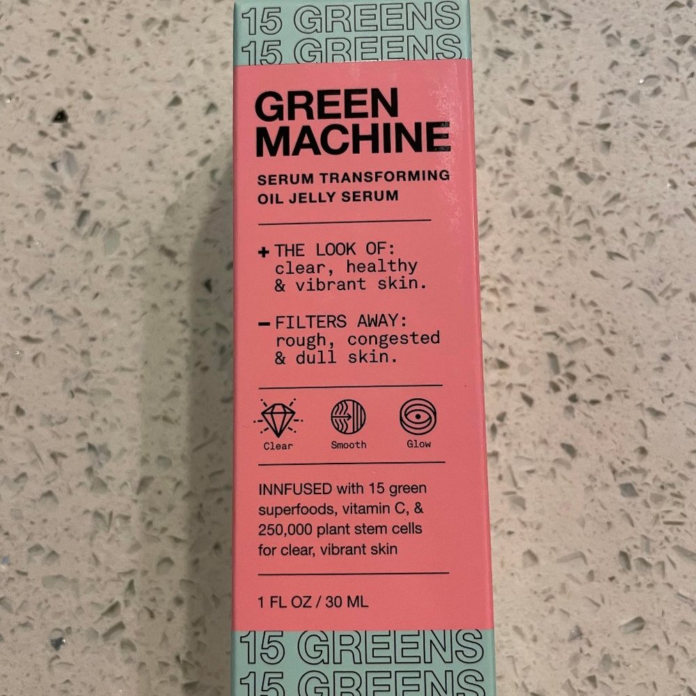 Green Machine Vitamin C Dark Spot Serum NEW in Box 1.0 fl oz